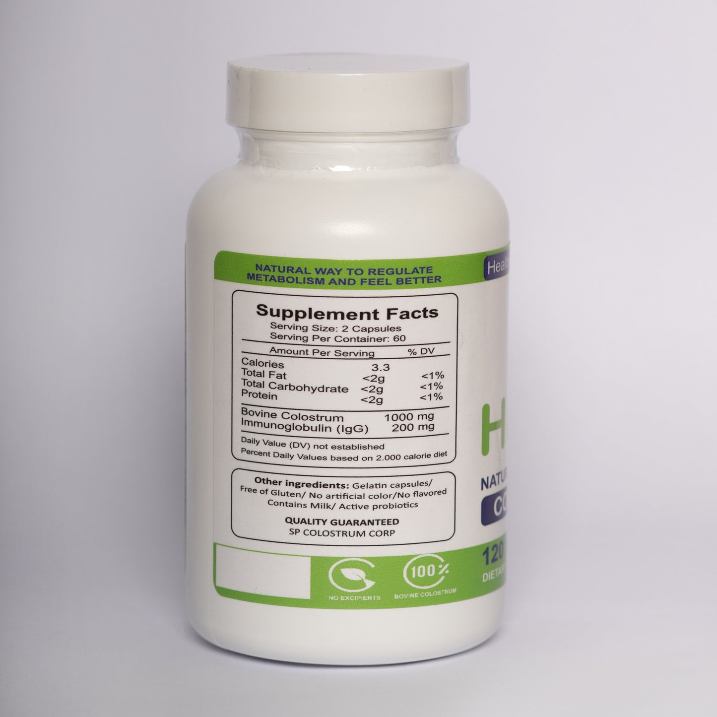 Hunic 100% Pure Bovine Colostrum